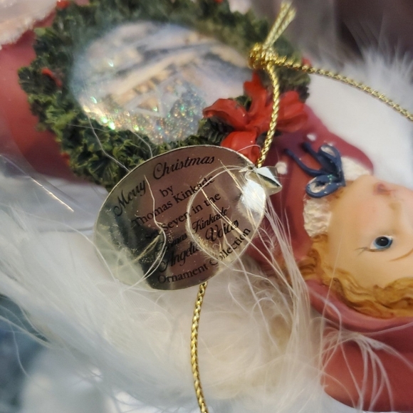 Thomas Kinkade Angelic voices ornaments set - Picture 7 of 9